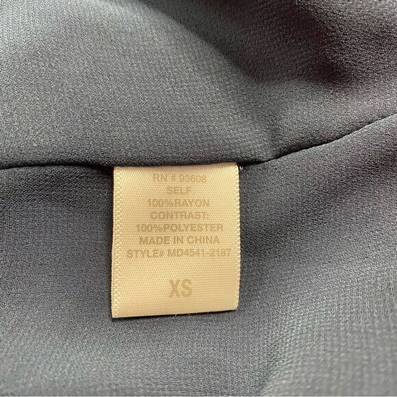 MATTY M Slate Blue Shirt Dress Size XS - Picture 5 of 7